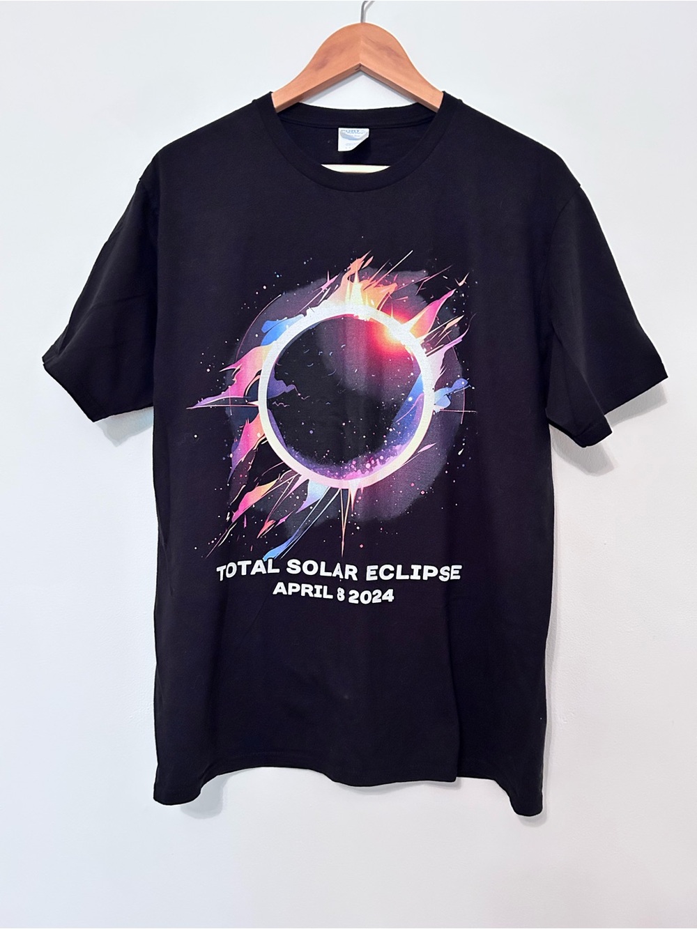 Total Solar Eclipse Graphic Tee - Black - Unbranded